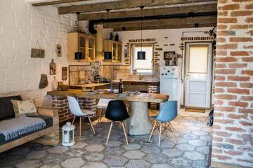 Фото номера Двухуровневый люкс Загородные дома Rosemarino Country House г. Черноморск 48