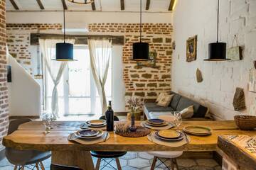 Фото номера Двухуровневый люкс Загородные дома Rosemarino Country House г. Черноморск 9