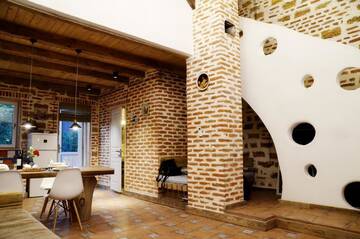 Фото номера Двухуровневый люкс Загородные дома Rosemarino Country House г. Черноморск 25