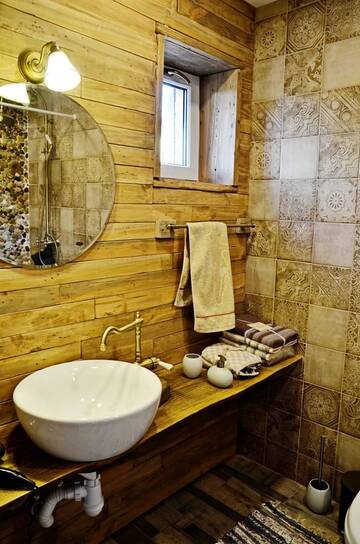 Фото номера Двухуровневый люкс Загородные дома Rosemarino Country House г. Черноморск 32